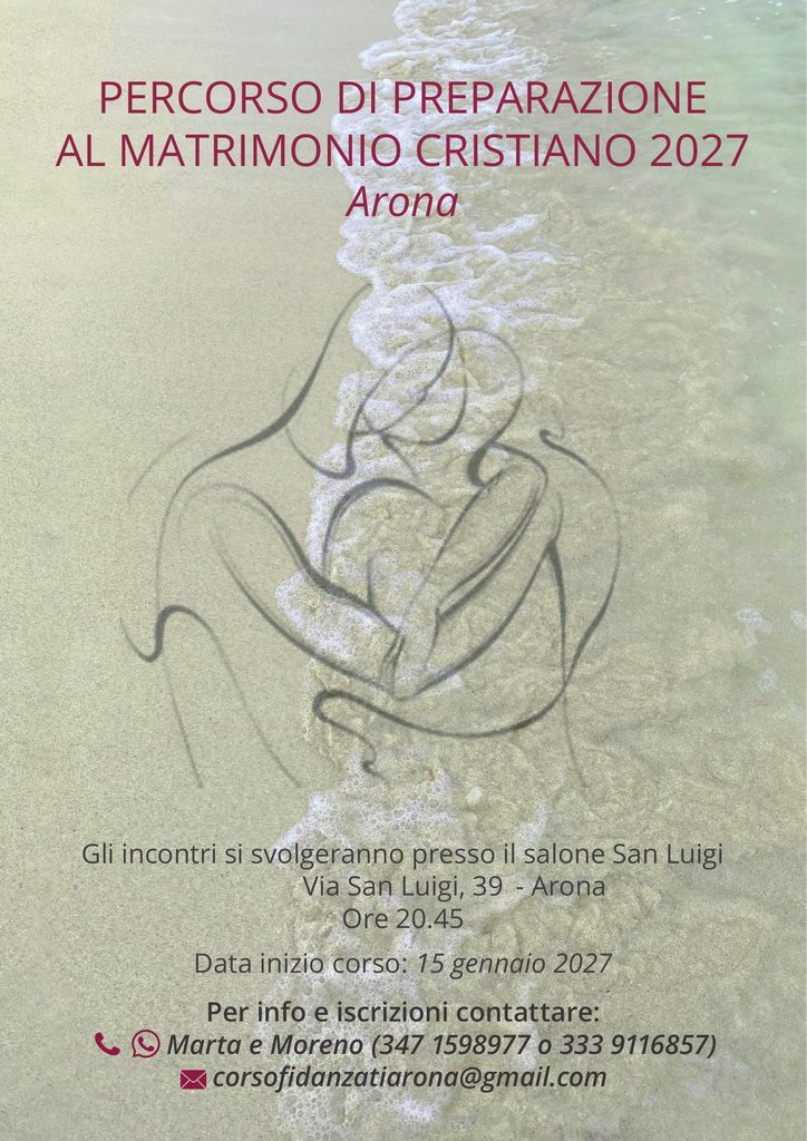 Corso prematrimoniale Arona 2027